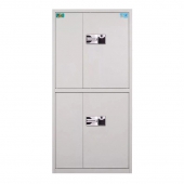 虎牌保险柜双保险 保密柜文件档案资料柜 整体双节 钢制办公用保密柜
